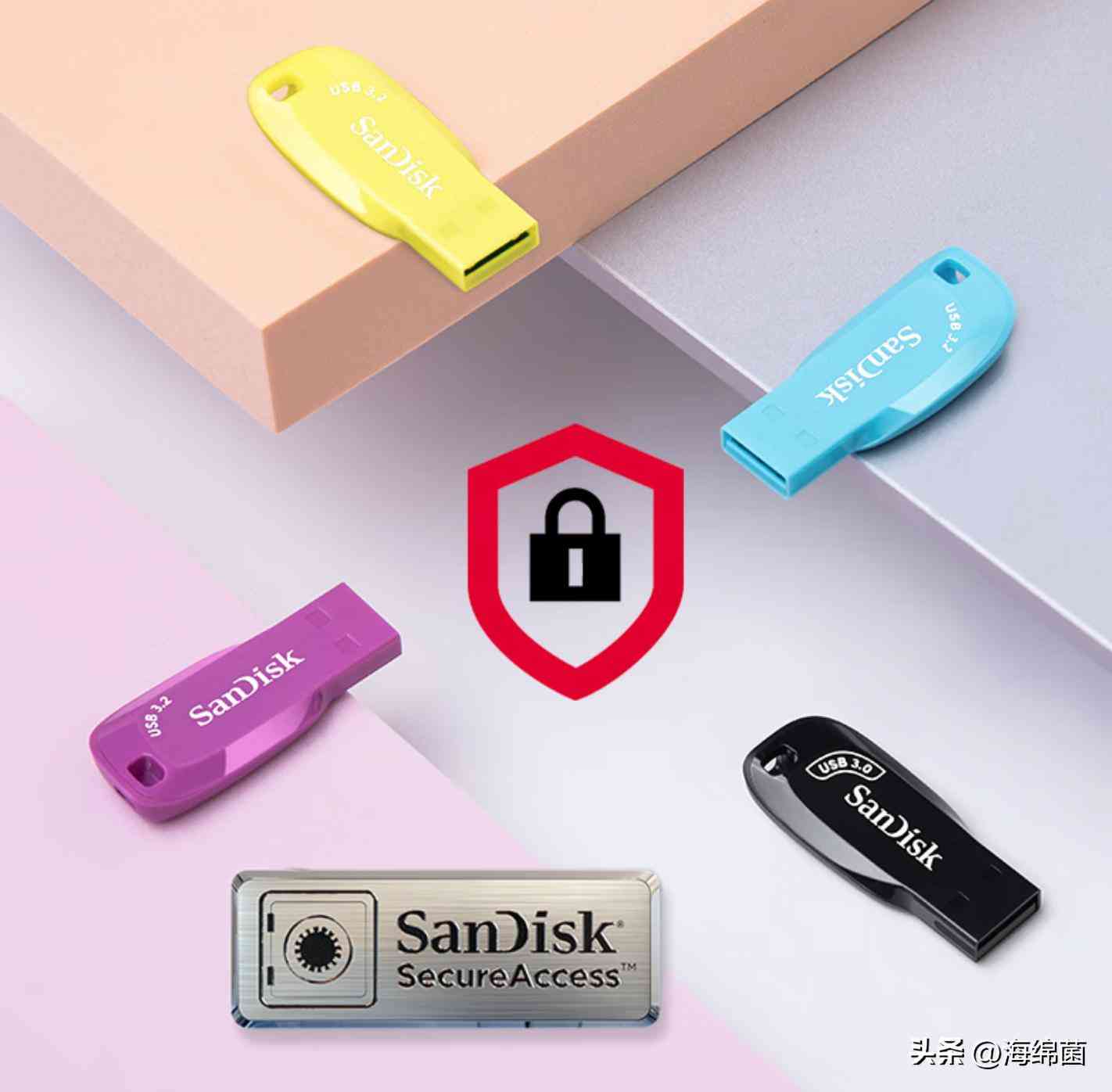 U盘也能变好看？我的多彩搭子：闪迪至尊高速酷锃闪存盘使用体验